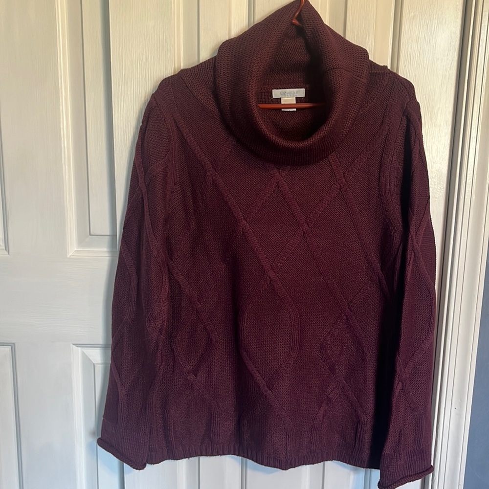 Lizwear- Cowl Neck Sweater